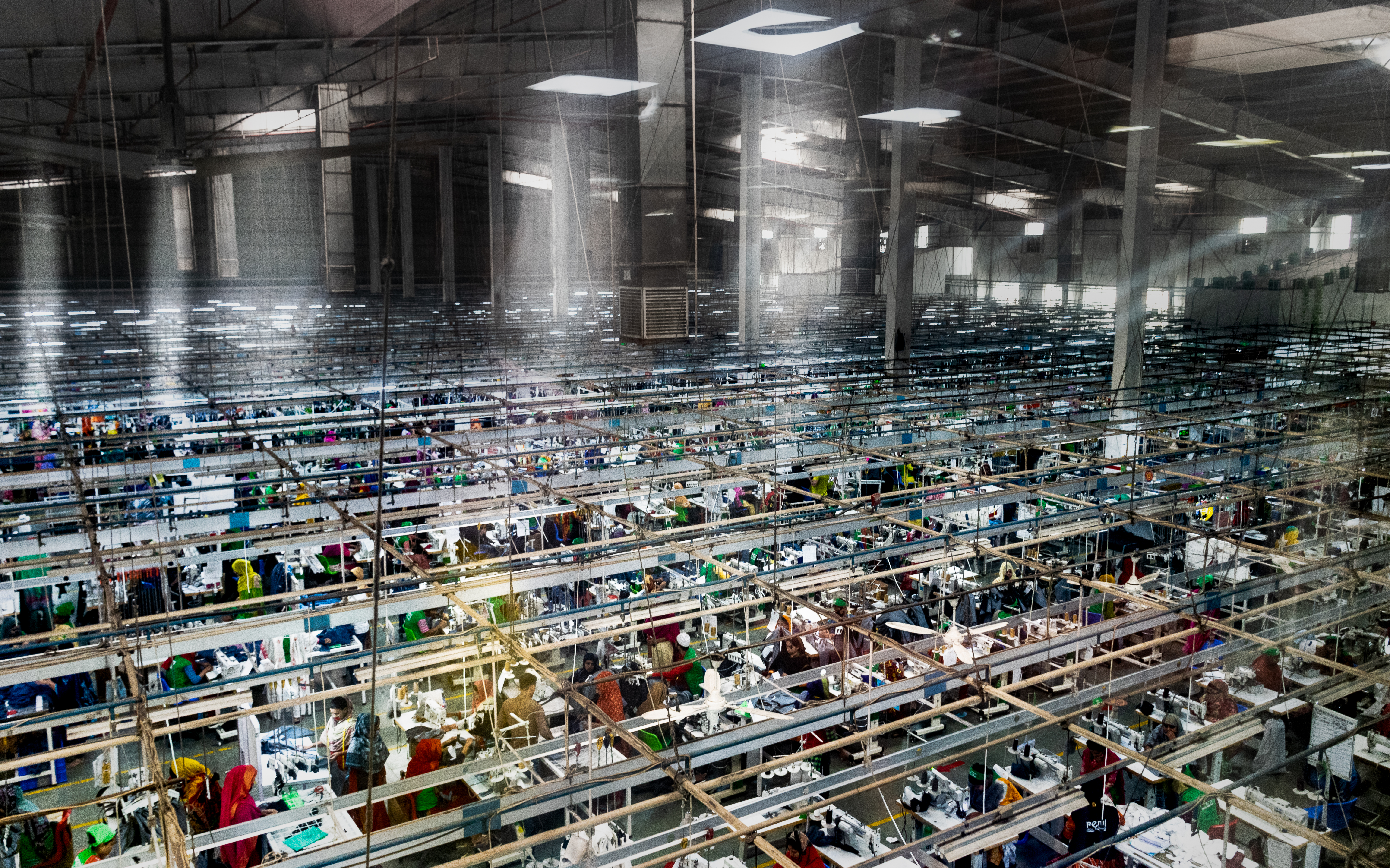 A garment factory complex in Bangladesh. File photo.