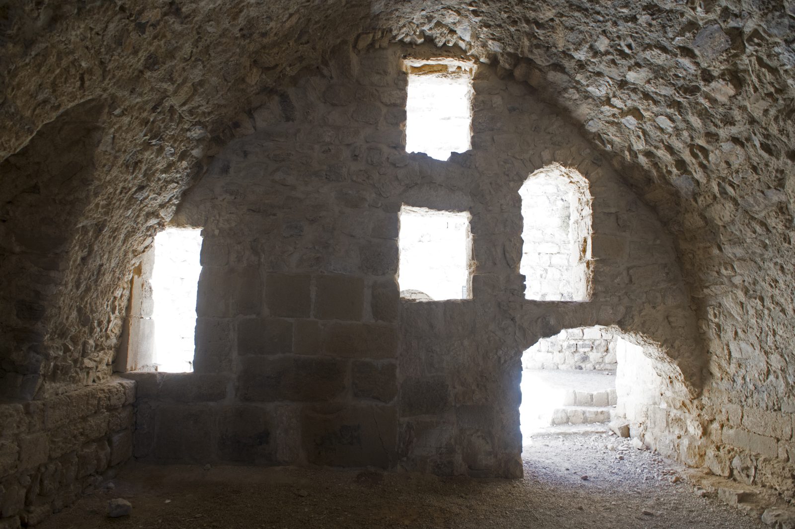 Karak Castle above the town of Karak in southern Jordan. The 23 October 2026 shooting happened at a Greek Orthodox church in Hmoud village in the same governorate. File photo.