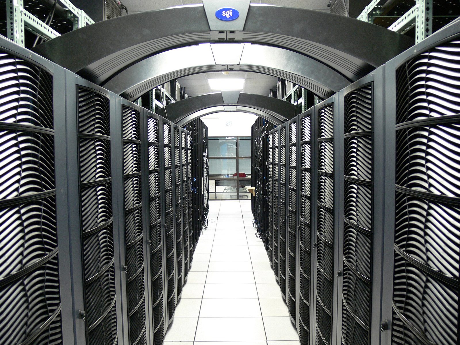 Server racks inside a Virginia Tech data center in the United States. File photo used for context; it does not show the PHP vulnerabilities described in the article.