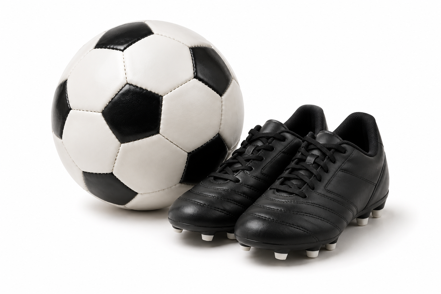 Illustration of a youth soccer ball and boots; not Nevada or a photograph of the Florida incident.