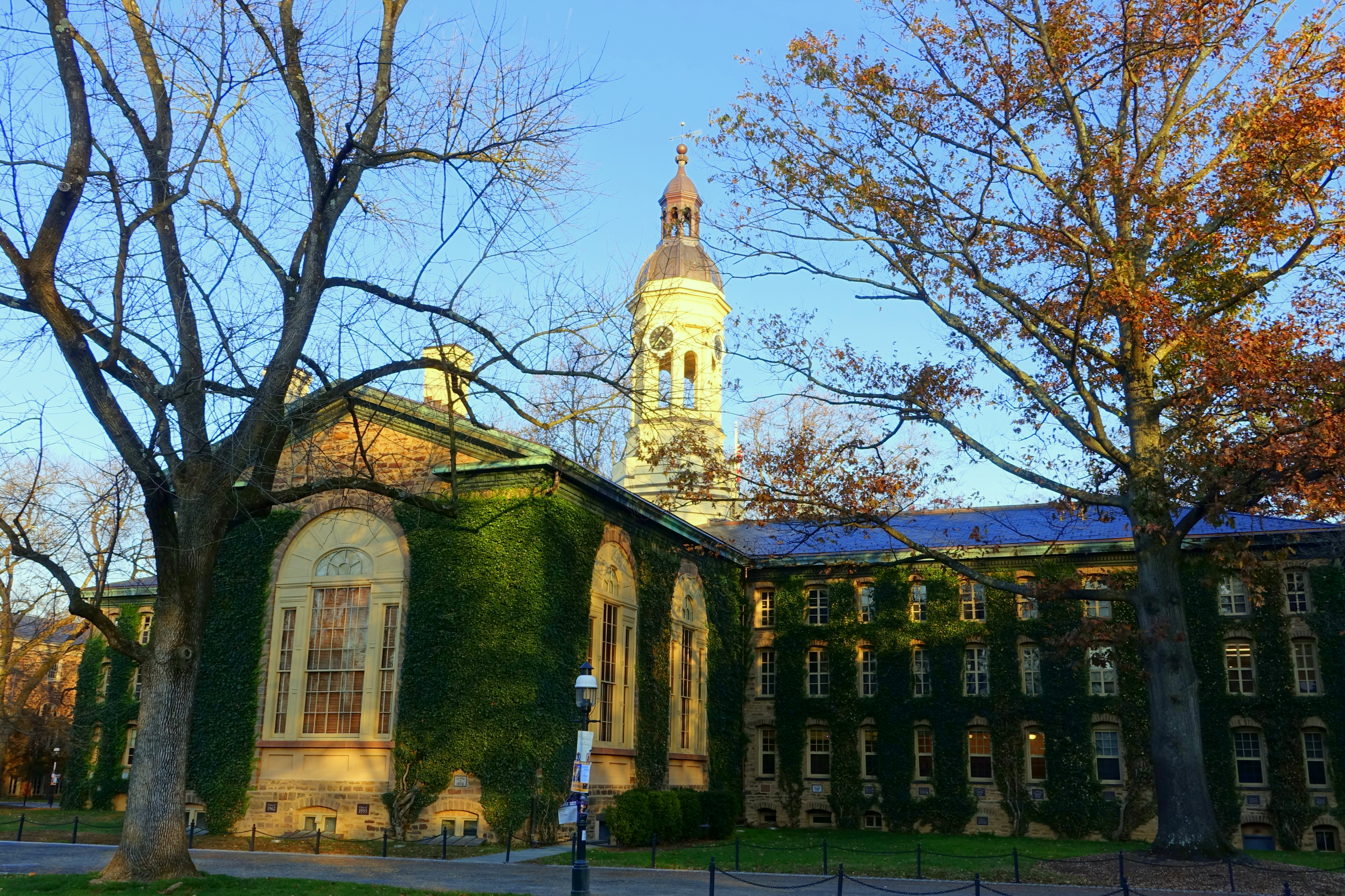 Nassau Hall on the Princeton University campus in New Jersey. Jack Weis completed a PhD in chemical engineering at the university in 2024.