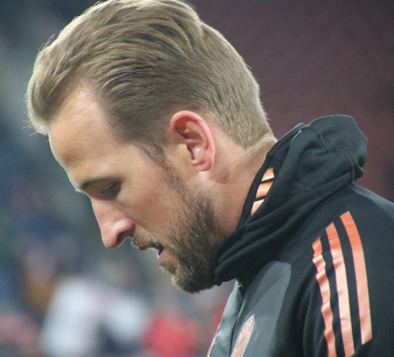 Harry Kane in Bayern Munich colours during a pre-season friendly against Red Bull Salzburg in Salzburg in January 2025.